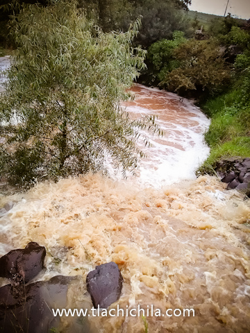 Tremenda lluvia